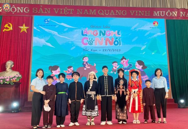 Học sinh Trường Phổ thông Tuyên Quang tham gia ngày hội văn hóa thiếu nhi các dân tộc khu vực phía Bắc năm 2023