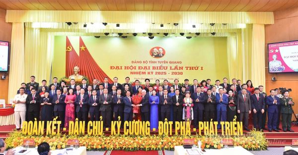 Khai mạc Đại hội đại biểu Đảng bộ tỉnh Tuyên Quang lần thứ I, nhiệm kỳ 2025 - 2030