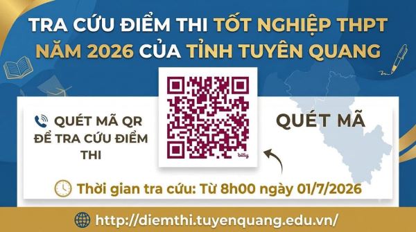 Hướng dẫn tra cứu điểm thi tốt nghiệp THPT năm 2026